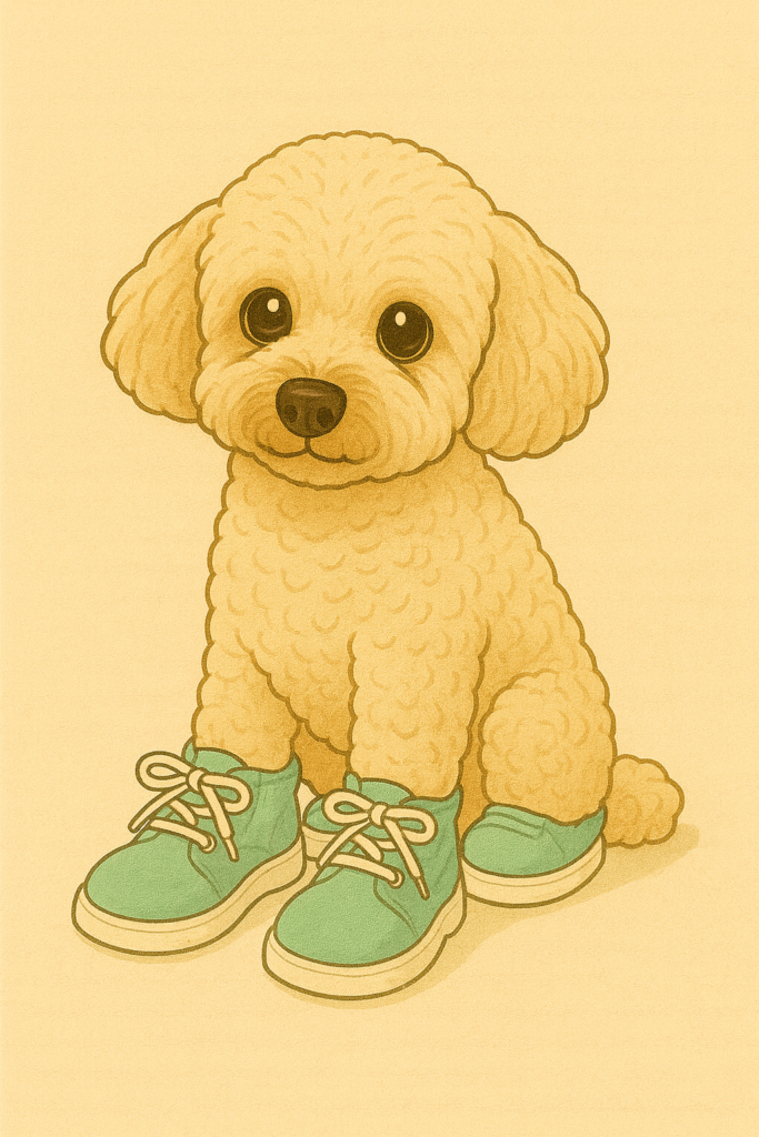 トイプードルのイラスト